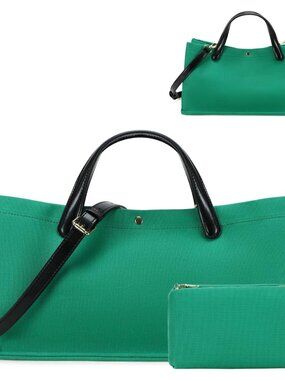 Large Tote Bag for Women - Canvas Work Bags Crossbody Handbags Shoulder Top Hand